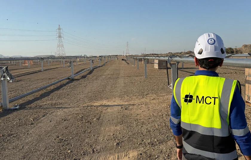 Sharjah emirates solar project, 60 MWp, 2025