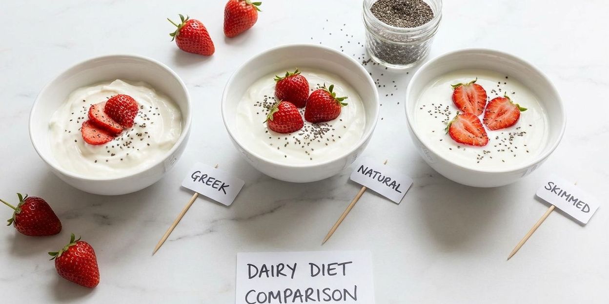 Calorias do iogurte: natural, grego e desnatado comparados