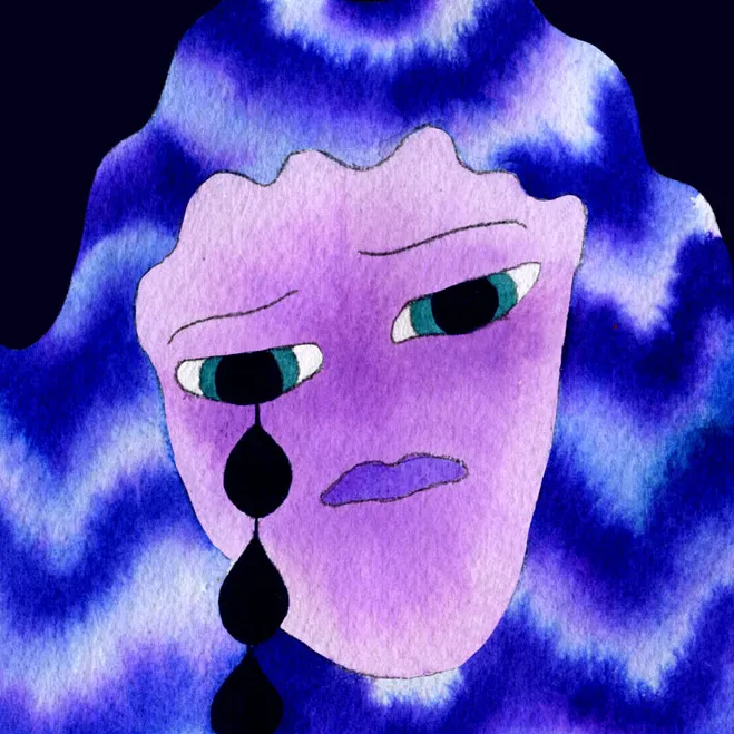 Авторка в слезах