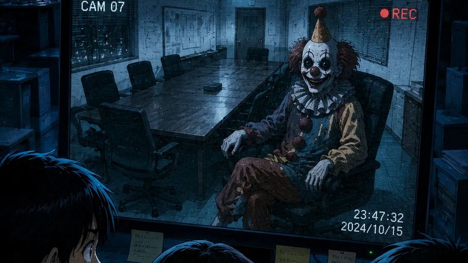 The Clown Lurking in the Empty Building