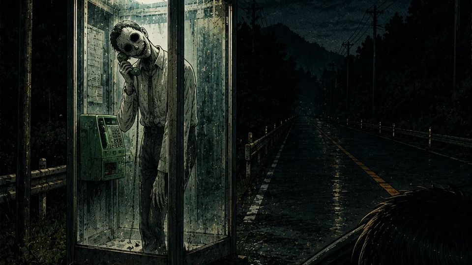 Phone Booth on the Highway