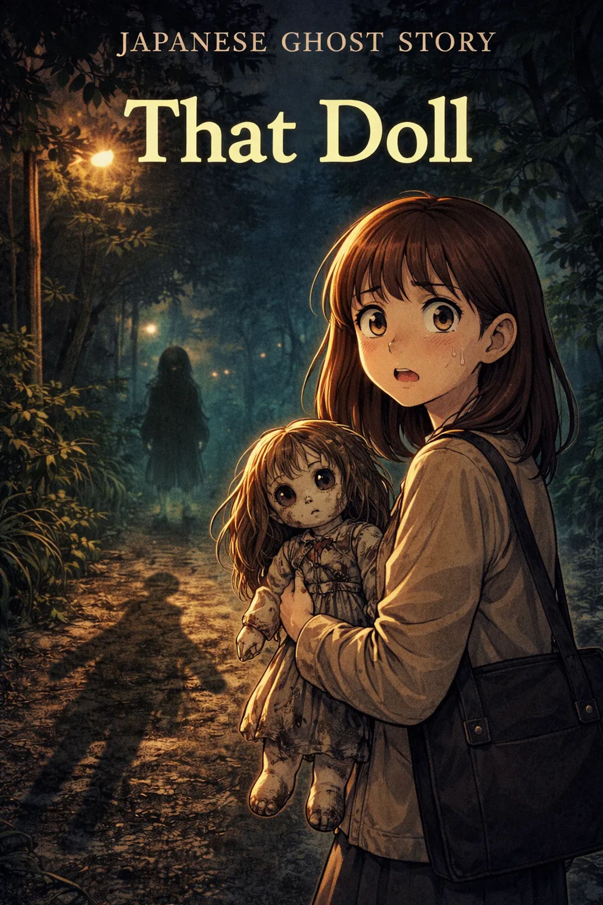 Japanese Ghost Story illustration "title: That Doll"