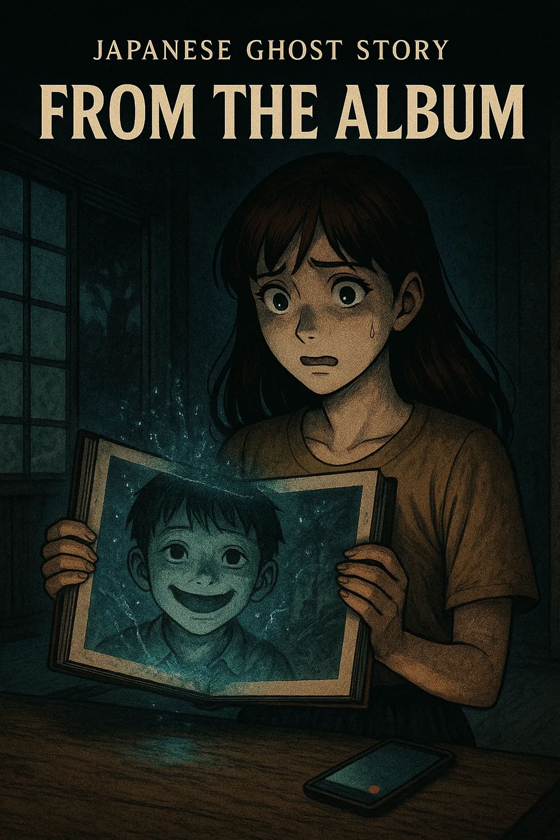 Japanese Ghost Story illustration "title: From the Album"