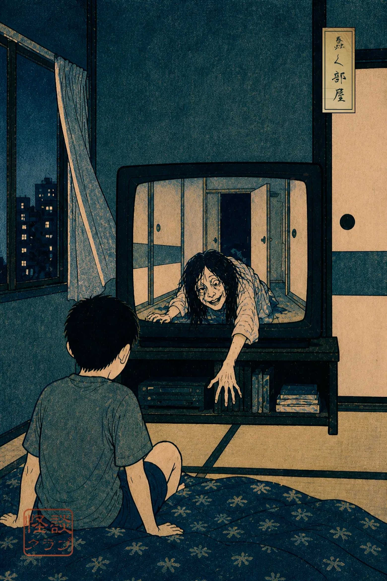 蠢く部屋 浮世絵サムネイル