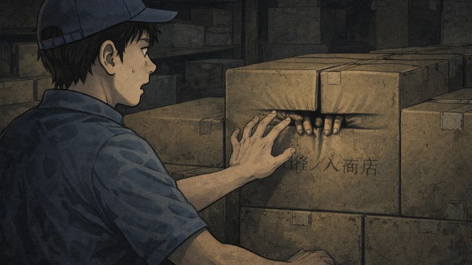 The Cardboard Box That Slips In