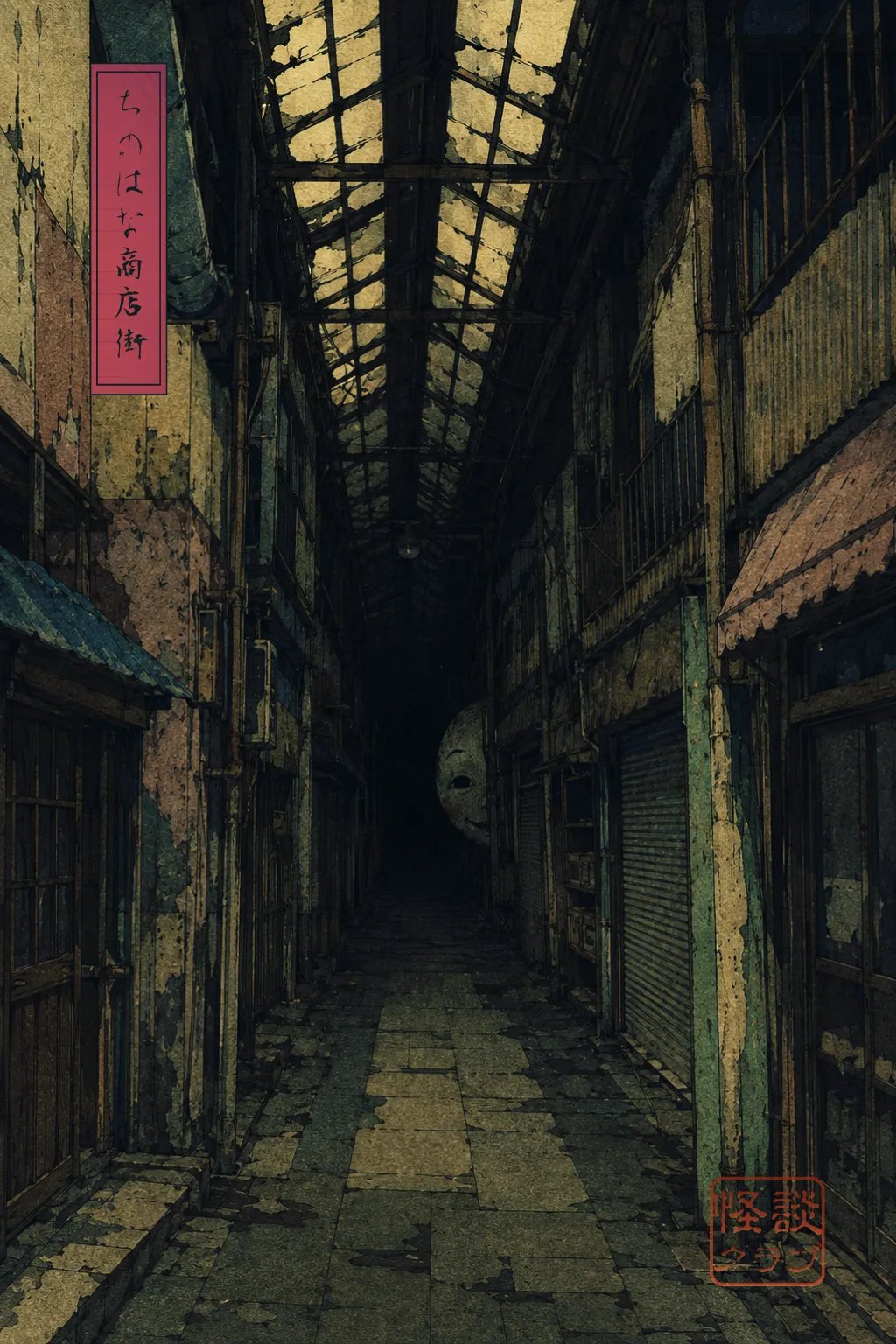 Chinohana Shopping Street 浮世絵サムネイル