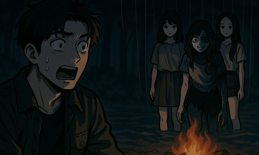 深夜の来訪者