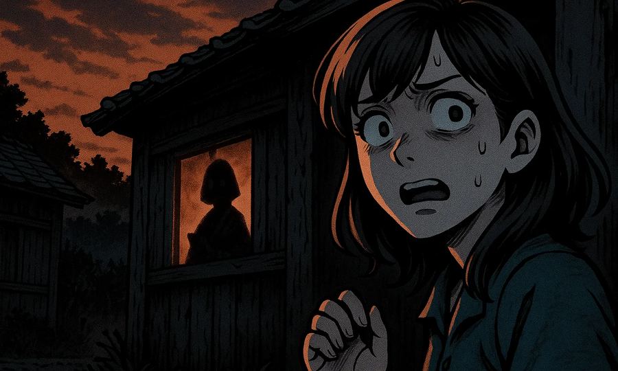 人形が潜む蔵