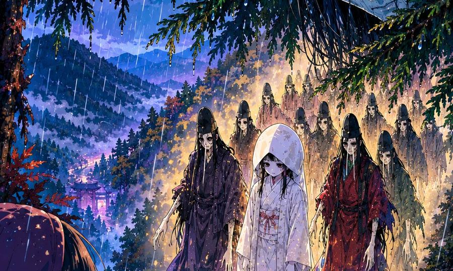 The Procession in the Mountains