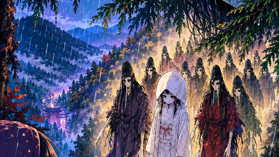 The Procession in the Mountains