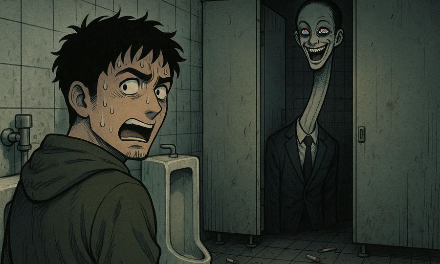 パチンコ屋のトイレ