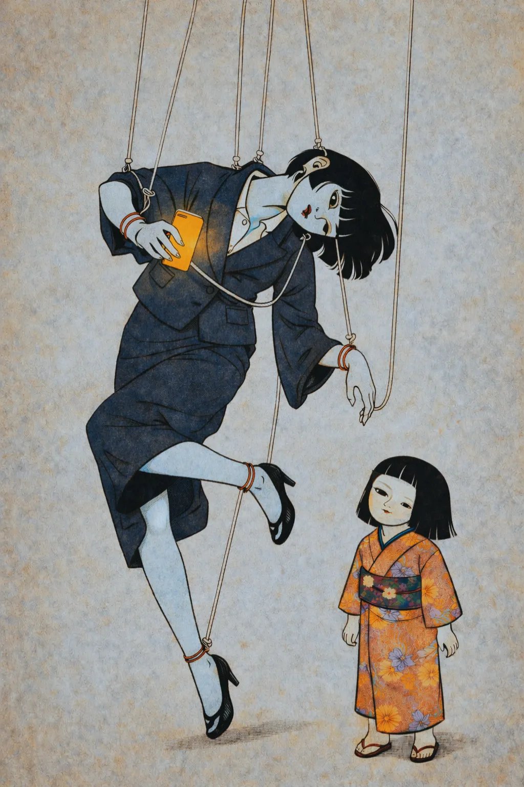 The Room with the Doll 浮世絵サムネイル