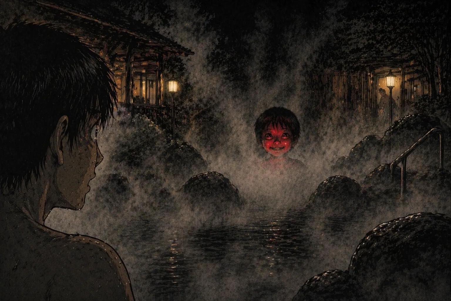赤い子