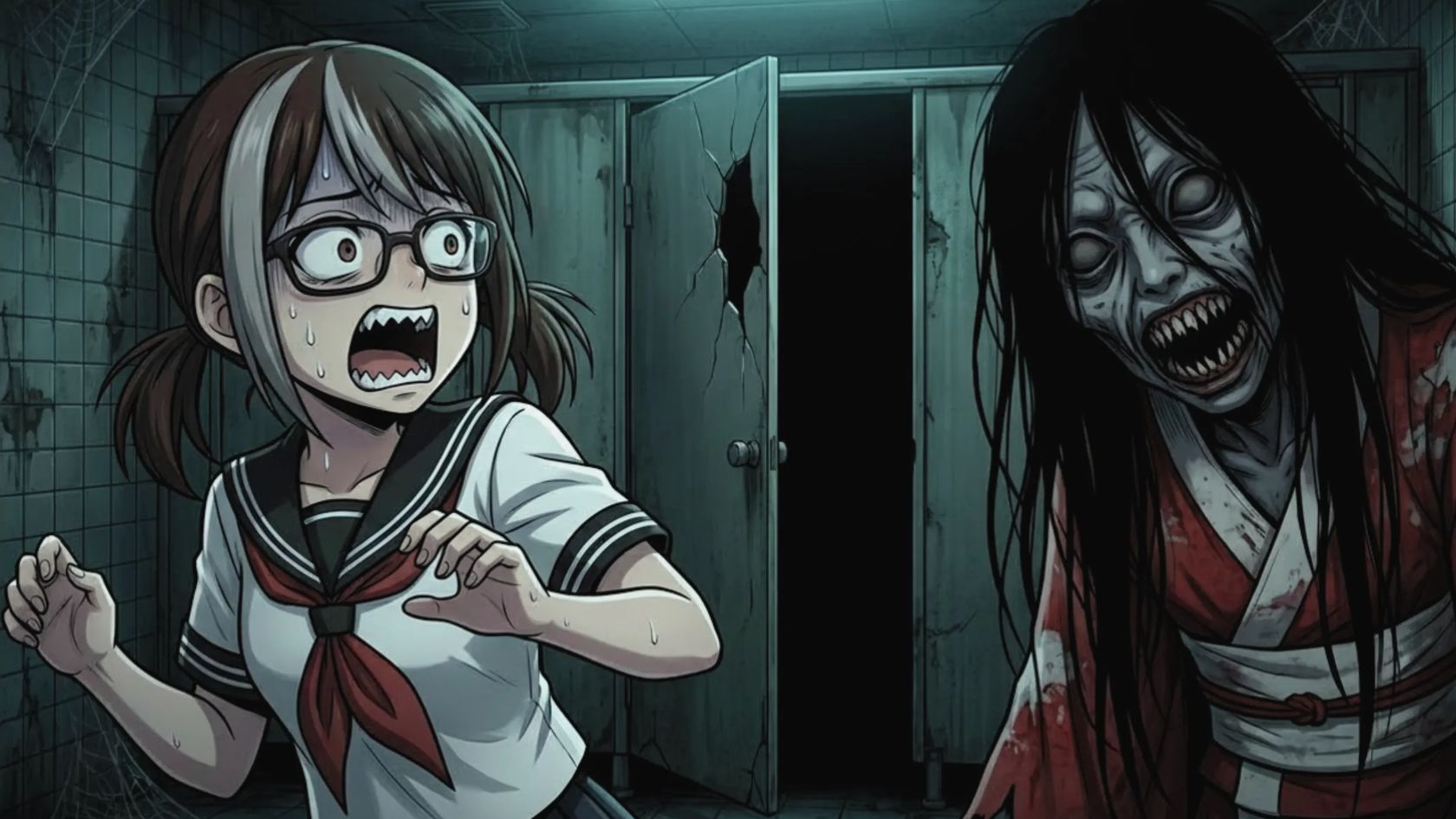 #Hanako in the toilet