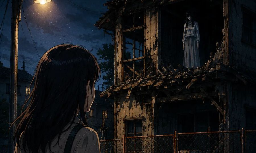 The Shadow in the Demolished House