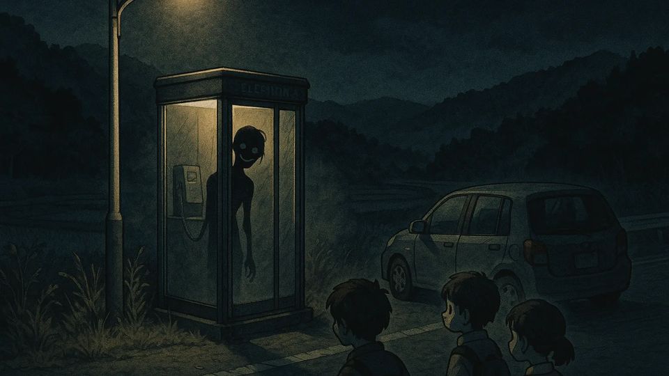 Phone Booth on the Highway