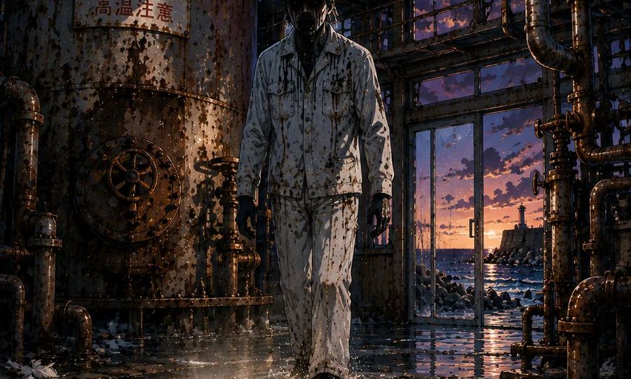 The Abandoned Seaside Factory