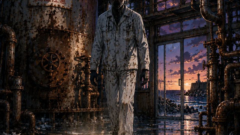 The Abandoned Seaside Factory