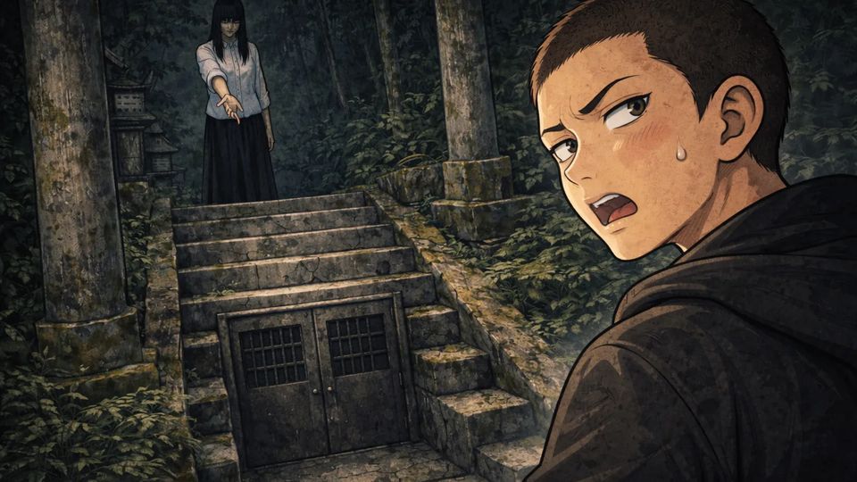 The Woman at the Temple