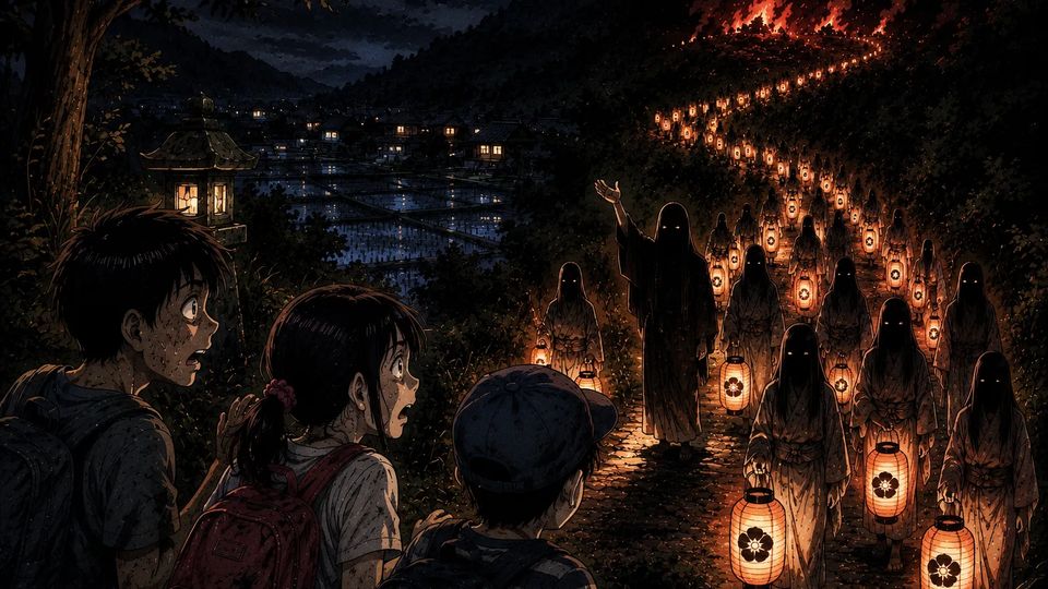 The Bon Festival Procession