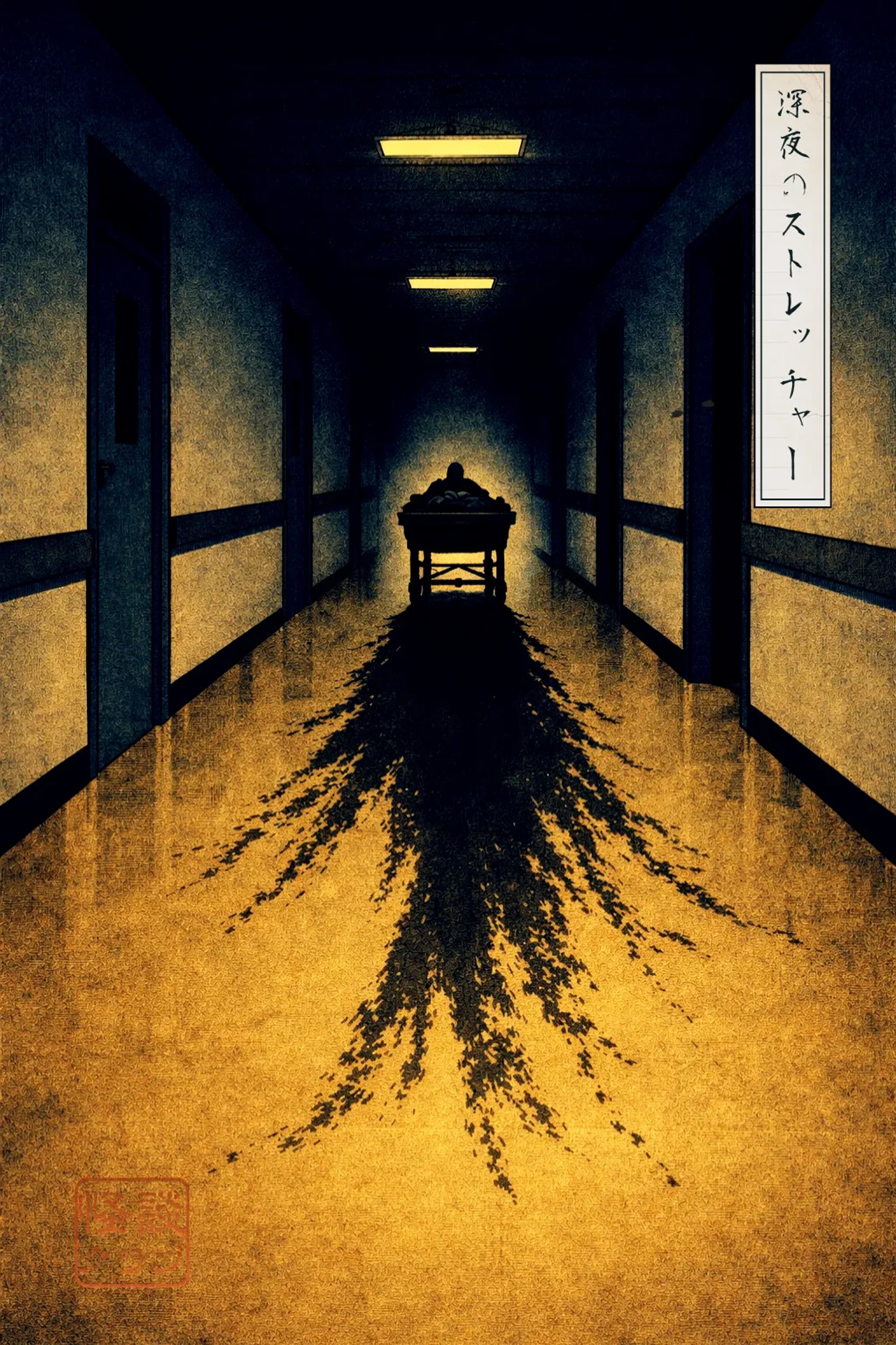 The Midnight Stretcher 浮世絵サムネイル