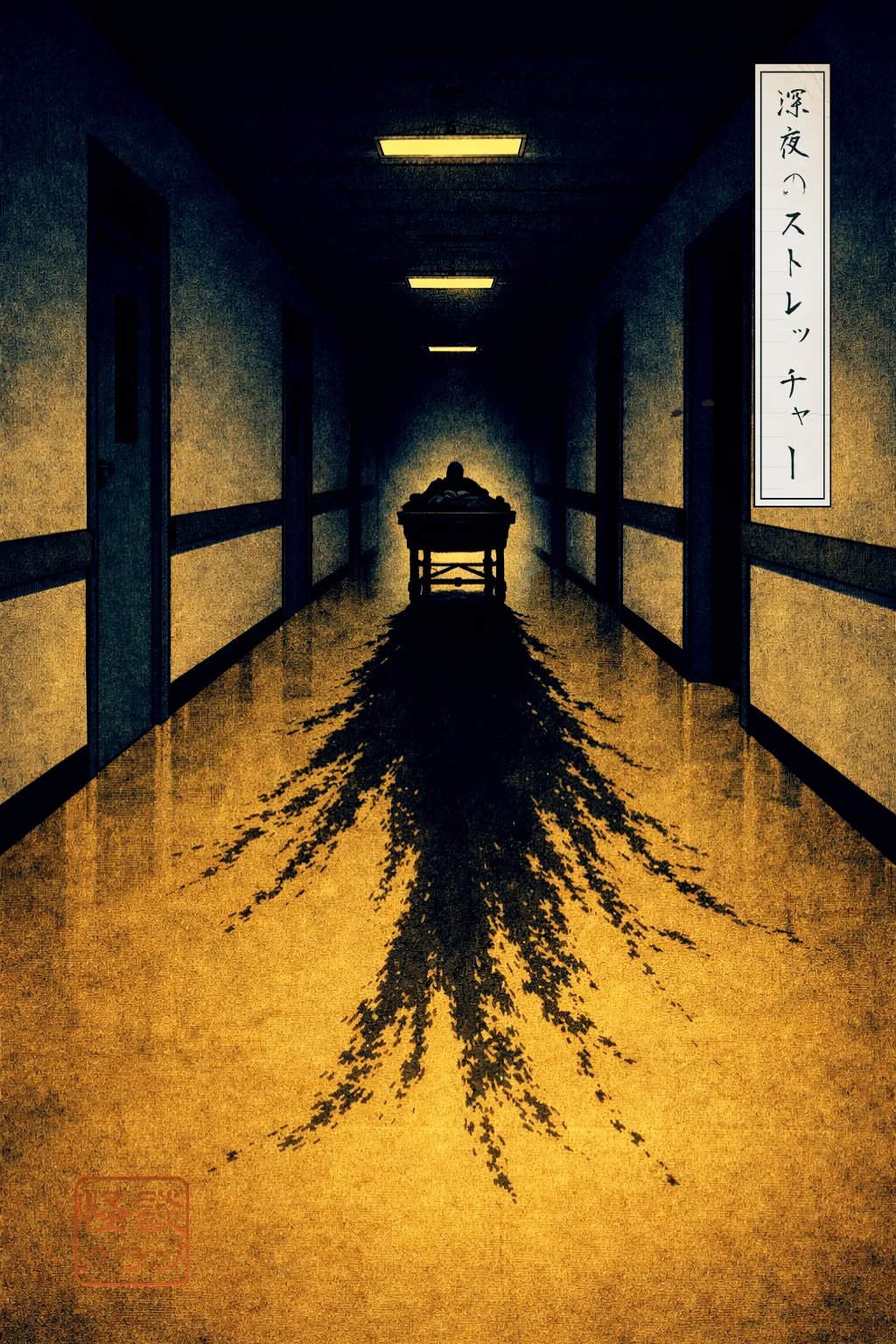 The Midnight Stretcher 浮世絵サムネイル
