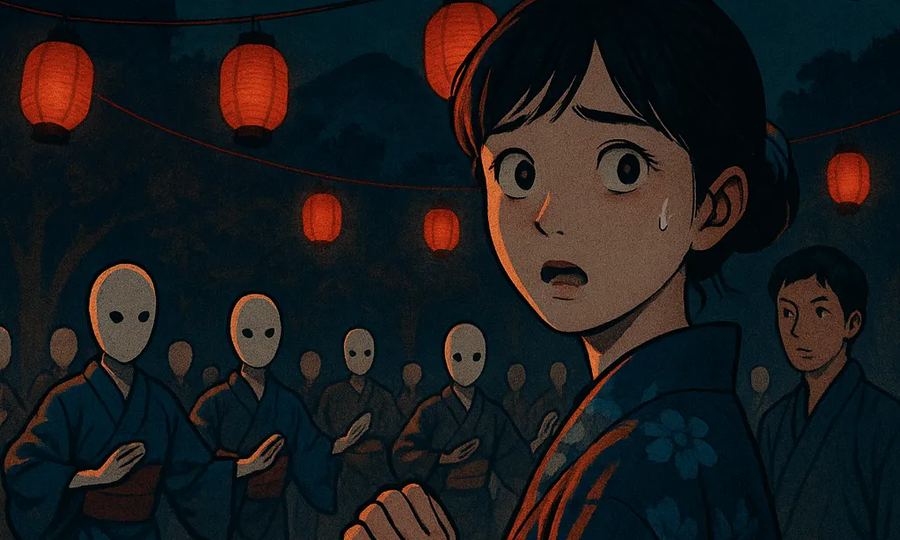 The Faceless Bon Odori