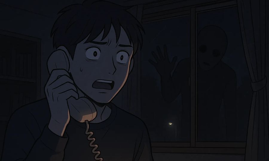 電話口の自分