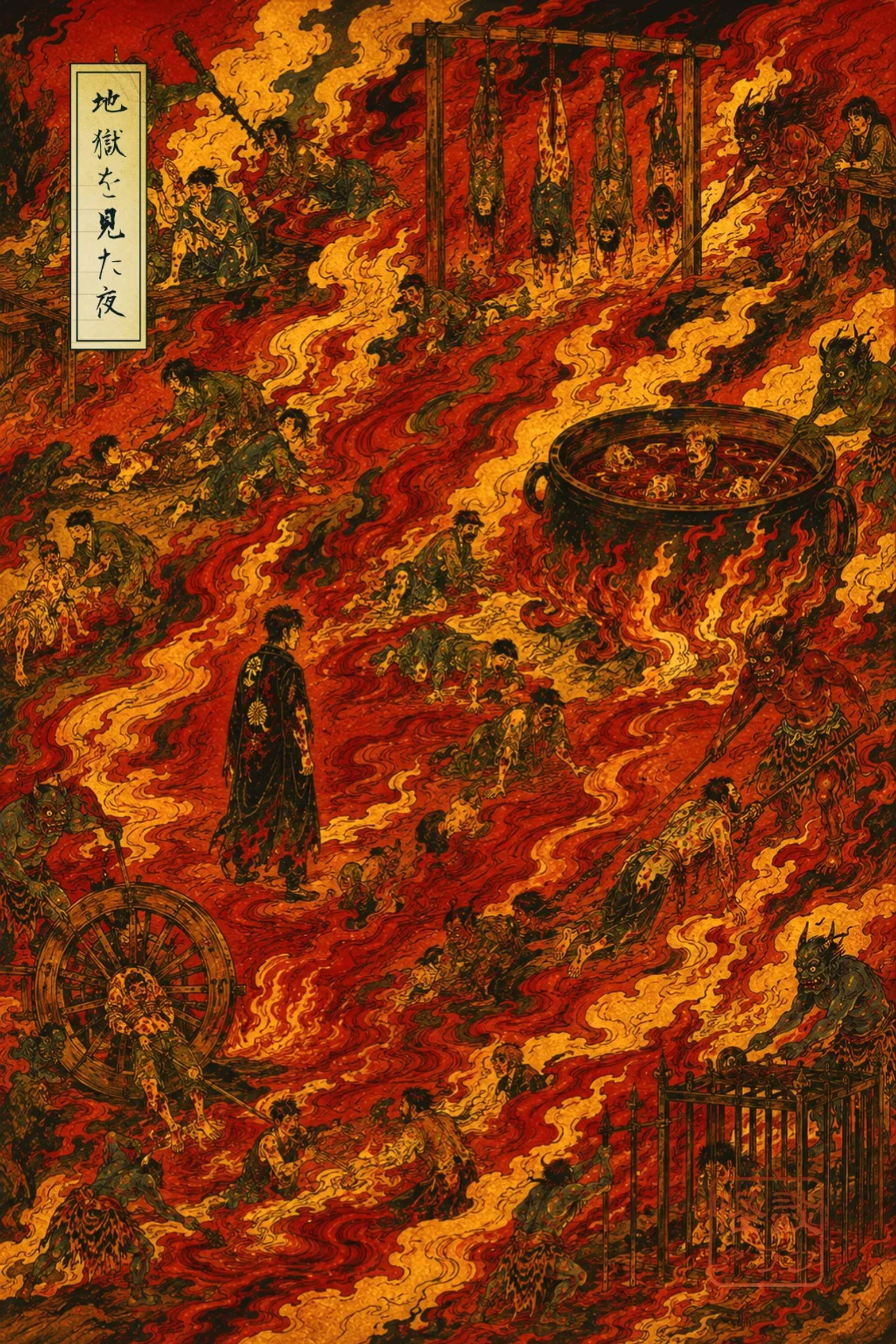 The Night I Saw Hell 浮世絵サムネイル