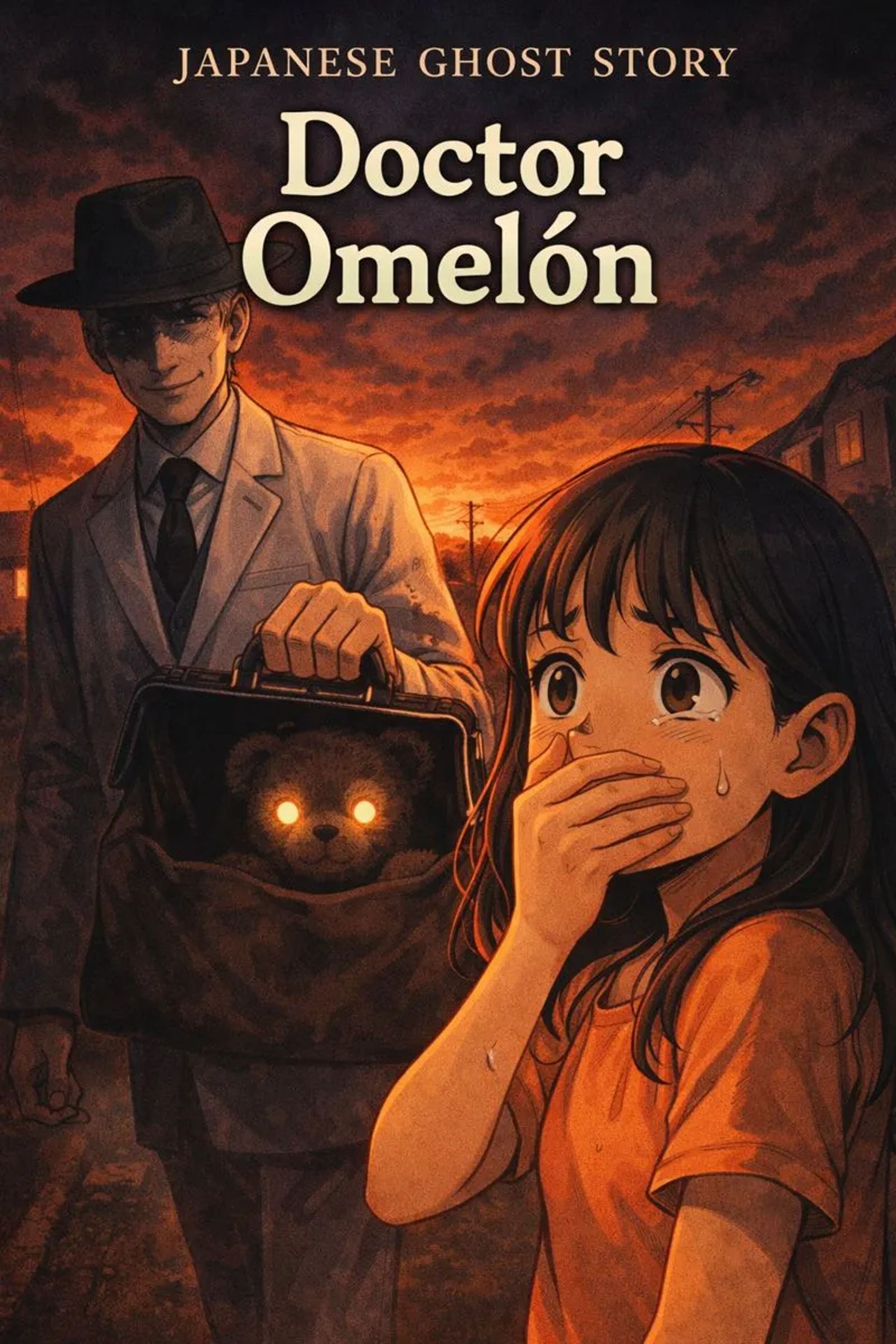 Japanese Ghost Story illustration "title: Doctor Omelón"