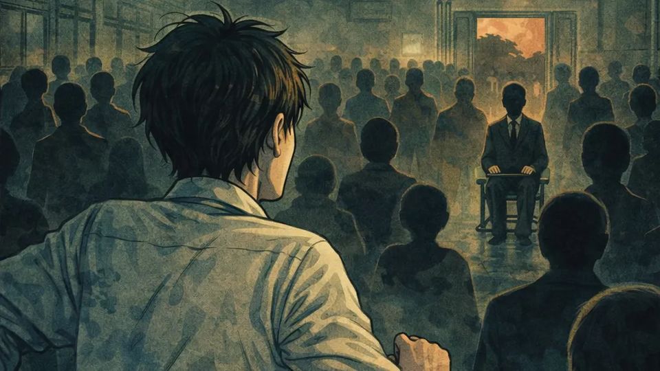 The station where I arrived on the last train