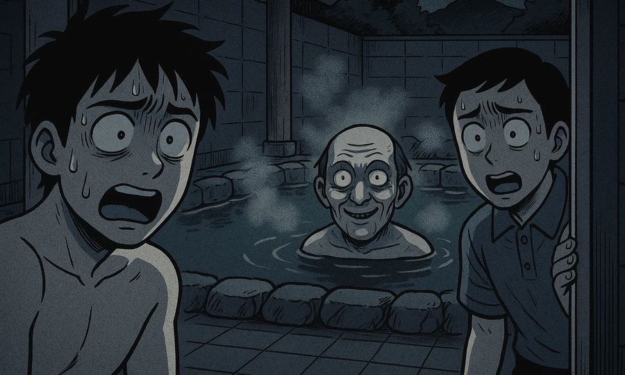 深夜のスーパー銭湯