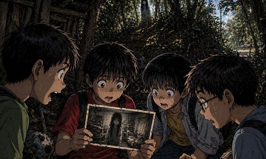 山で拾った写真