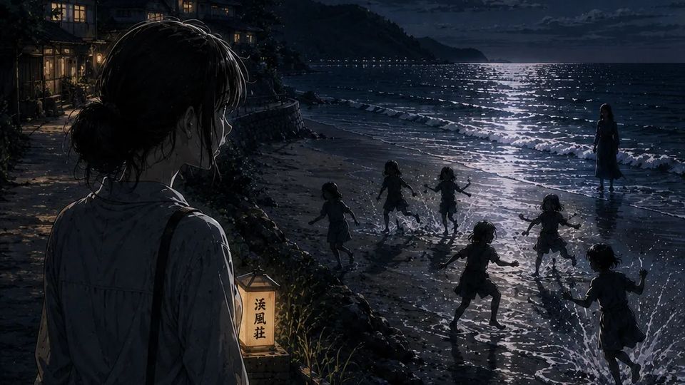 The Children on the Beach