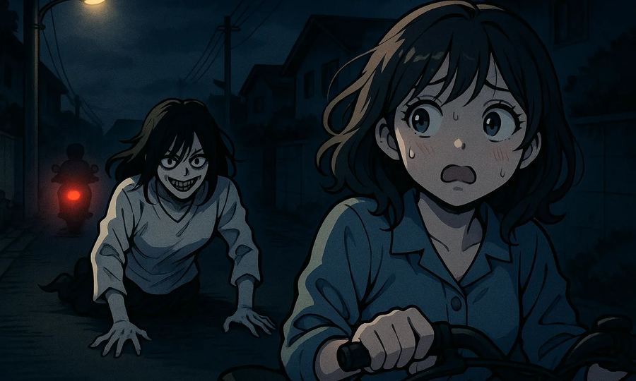 テケテケを見た夜