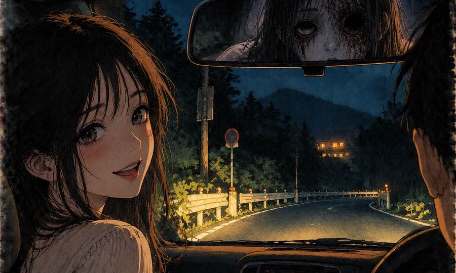 The Girl on the Mountain Road
