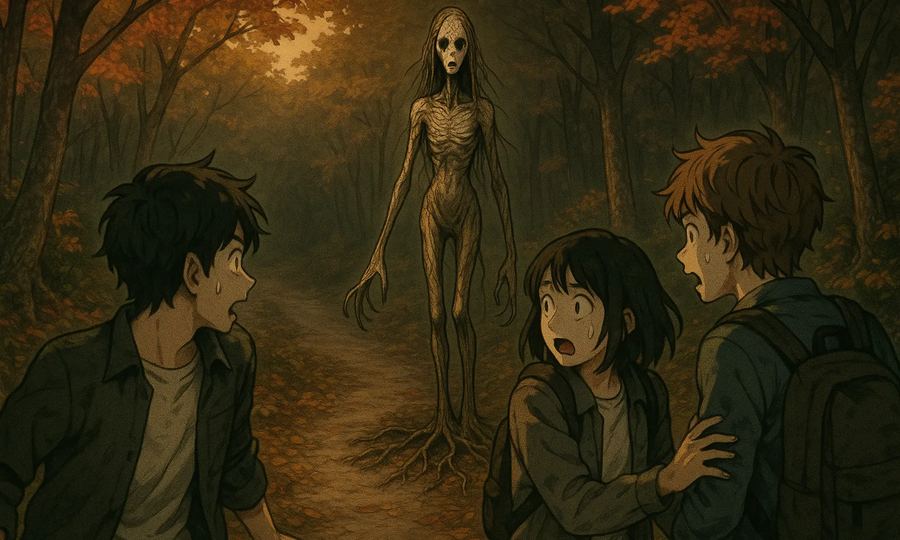 枯れ木のような女