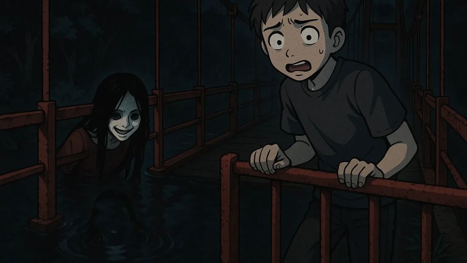 The Woman of the Red Bridge