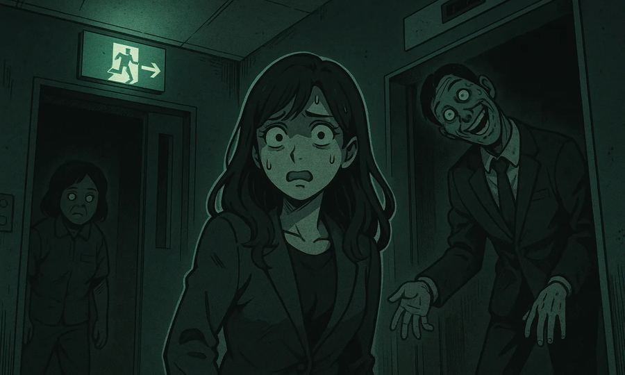 深夜の営業