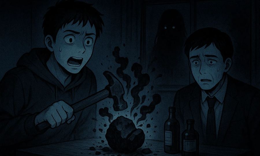 呪いの石