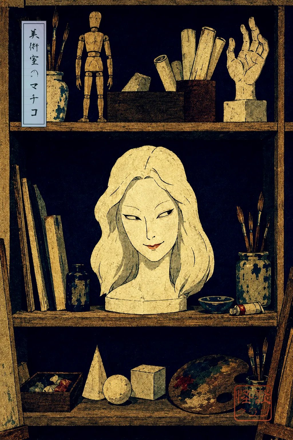 The Machiko of the Art Room 浮世絵サムネイル