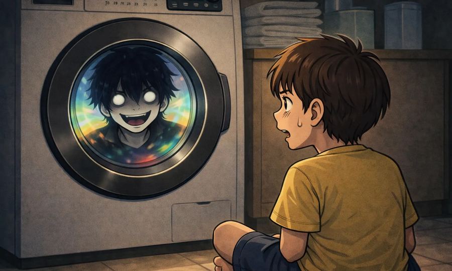 洗濯機の中