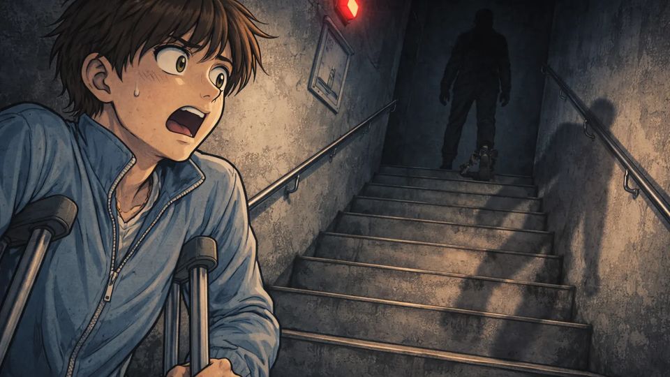 The Man on the Emergency Stairs