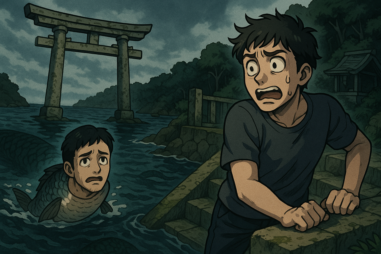 魚になった友人