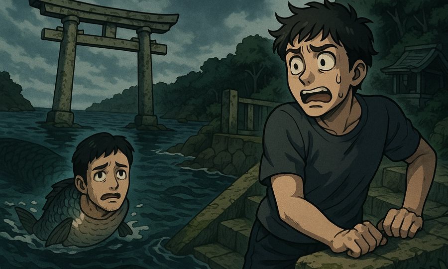 魚になった友人