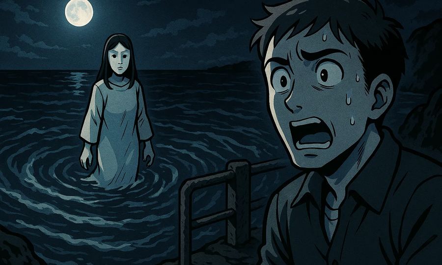 渦の上の人