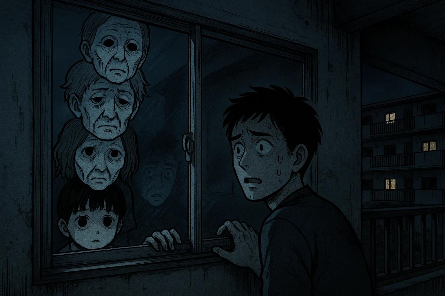 The Apartment Building Window