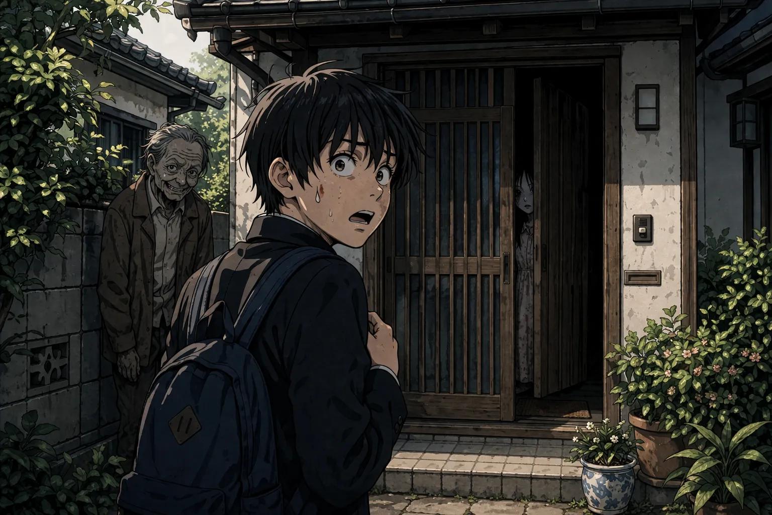迷子のおじいさん
