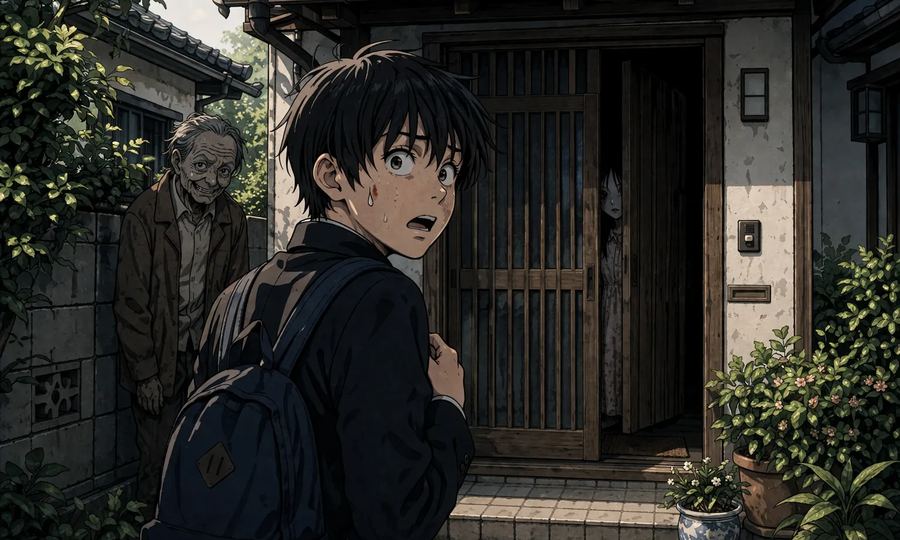 迷子のおじいさん