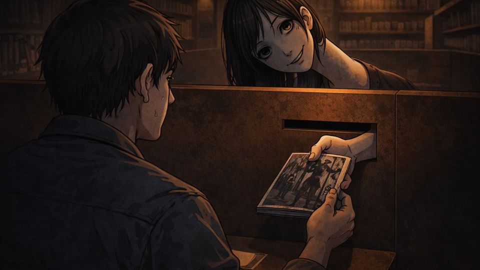The Girl in the Manga Booth
